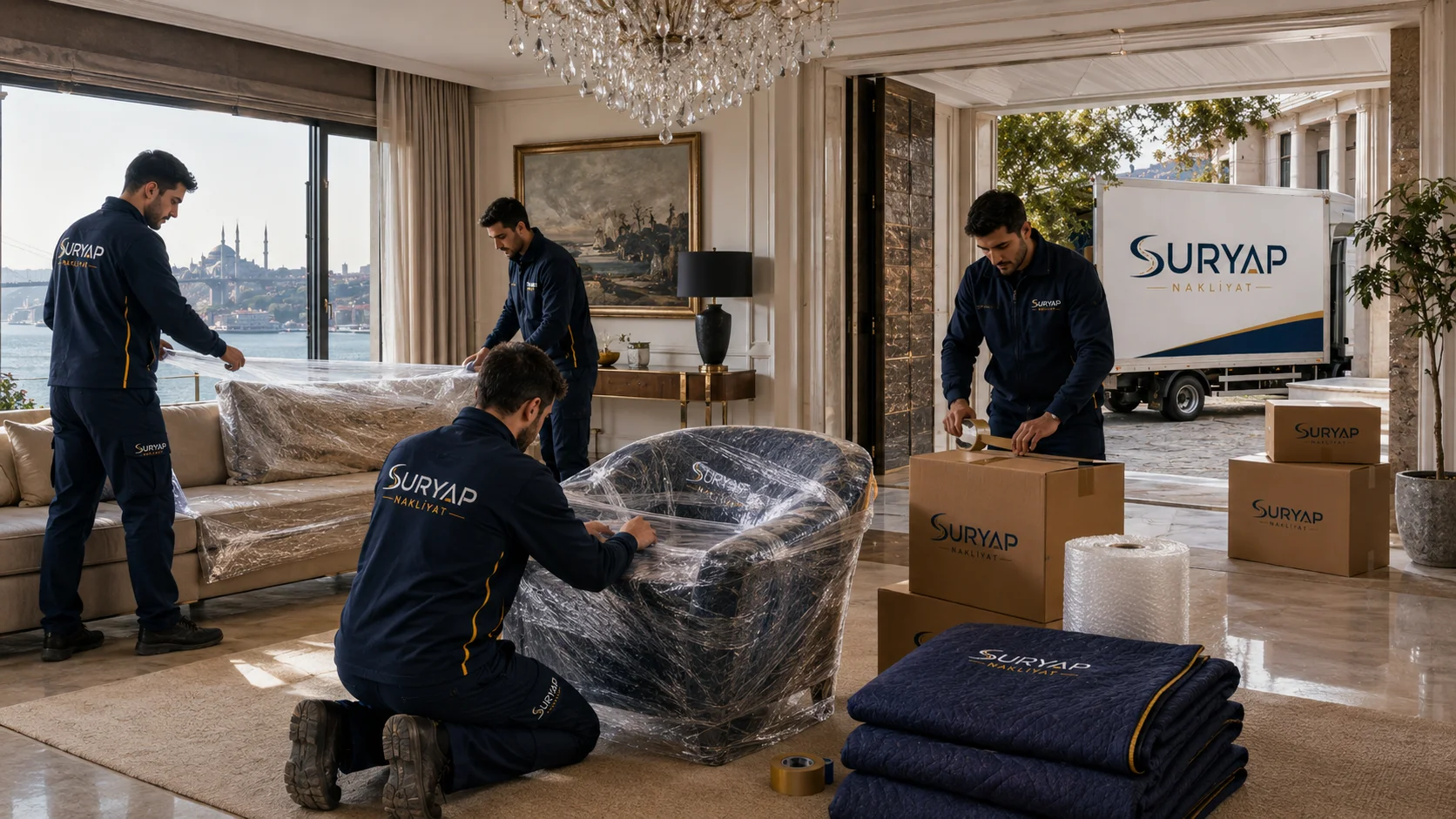 Suryap Nakliyat paketleme hizmeti