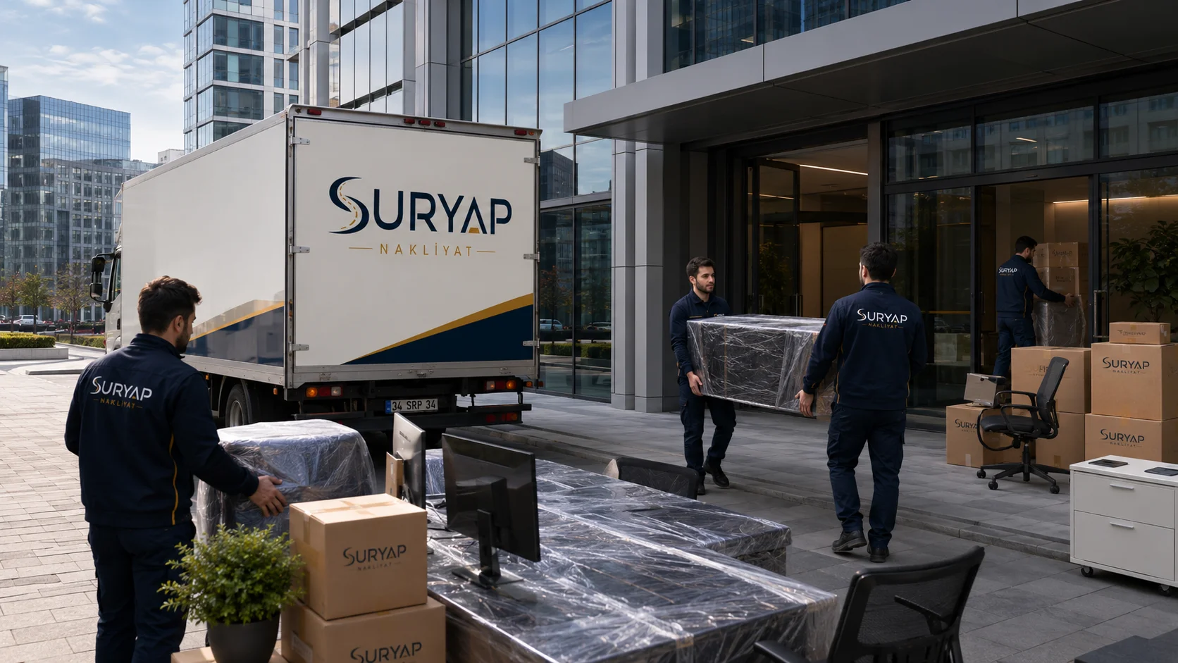 Suryap Nakliyat ofis taşımacılığı hizmeti