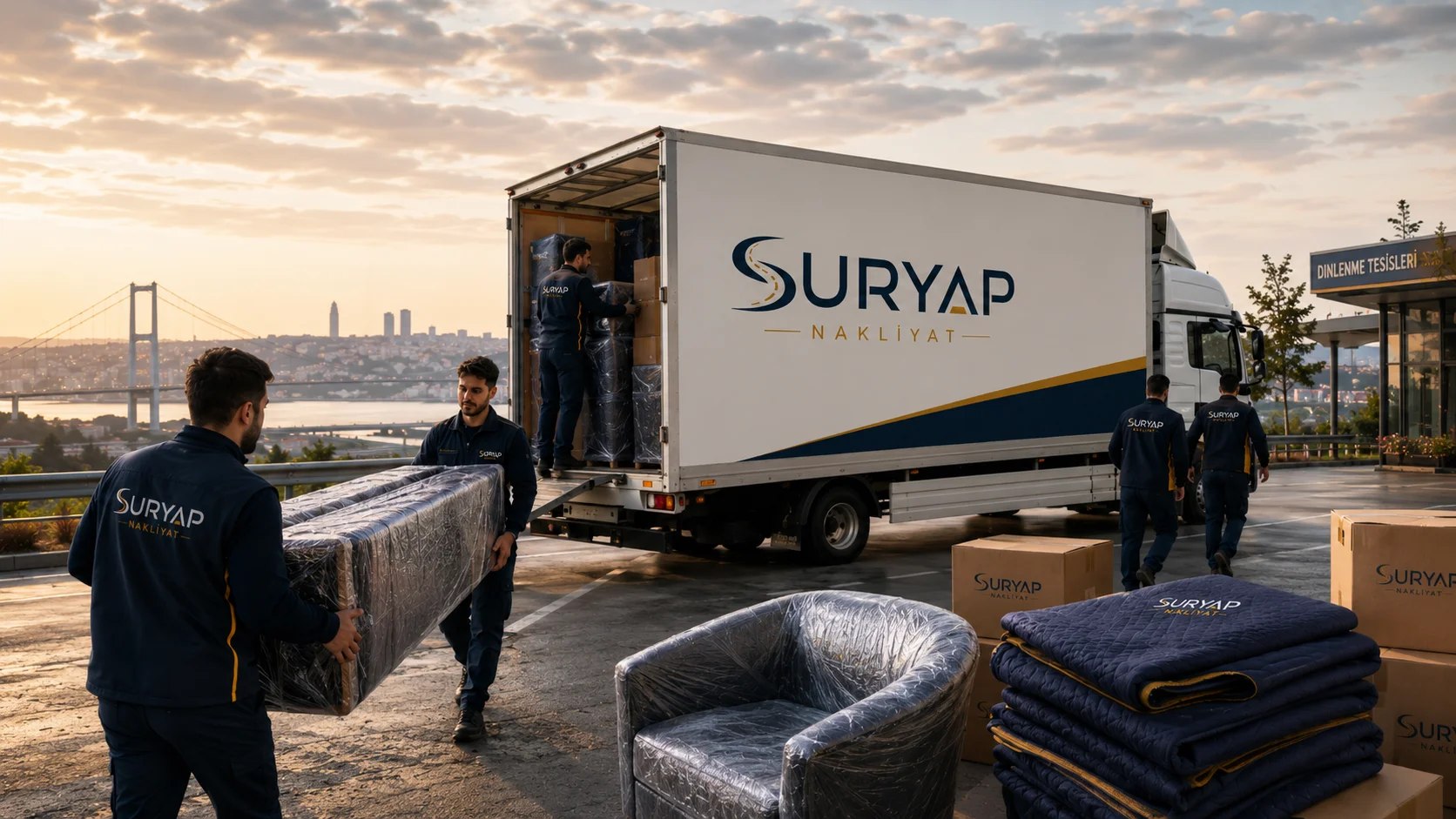 Suryap Nakliyat parça eşya taşımacılığı hizmeti